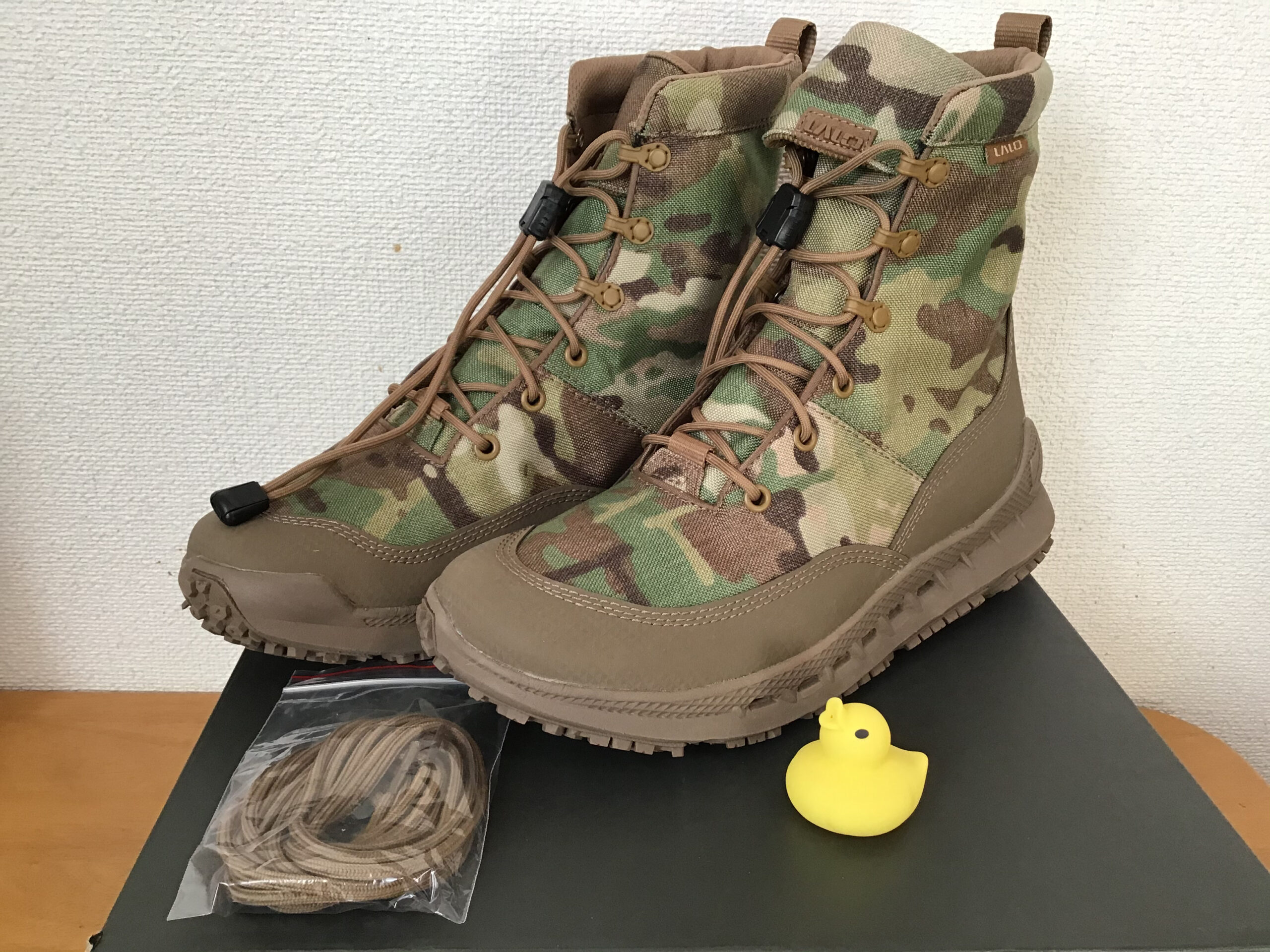ミリタリーブーツで山歩き LALO ラピッドアサルトブーツ レビュー